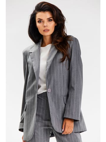 Awama Blazer in Grau