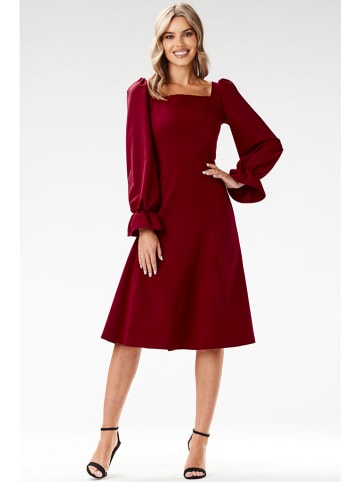 Awama Kleid in Bordeaux