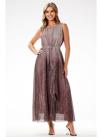 Awama Kleid in Braun