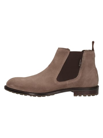 Bugatti Leren chelseaboots beige