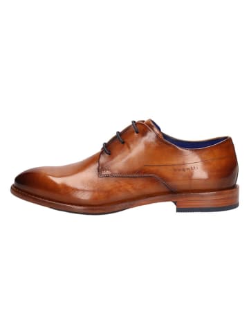 Bugatti Leren veterschoenen lichtbruin