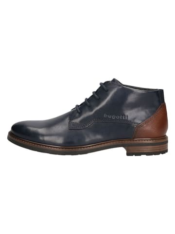Bugatti Leren boots donkerblauw