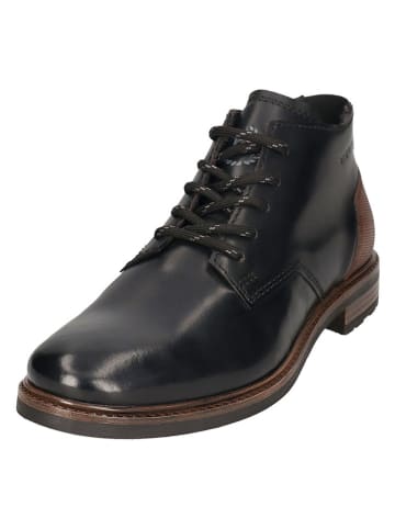 Bugatti Leren boots zwart