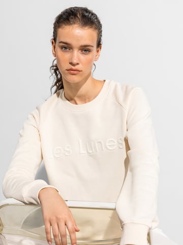 Les Lunes Sweatshirt "Holly" in Creme
