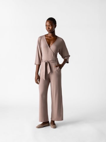 Les Lunes Jumpsuit "Cara" in Taupe