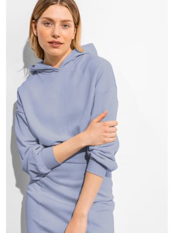Les Lunes Sweatkleid "Charlie" in Hellblau