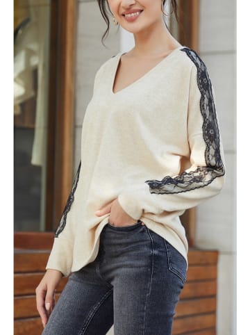 Milan Kiss Longsleeve in Beige