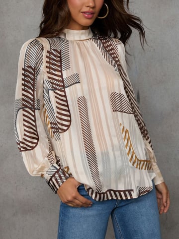 LA Angels Blouse wit/bruin