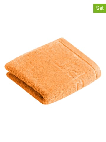 ESPRIT 6er-Set: Gästehandtücher ''Modern Solid'' in Apricot