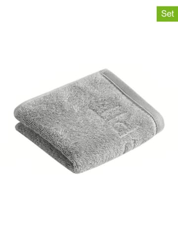ESPRIT 6er-Set: Gästehandtücher ''Modern Solid'' in Grau