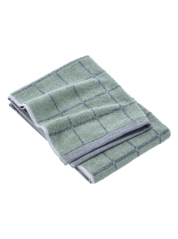 ESPRIT Handdoek "Melange Cube" groen