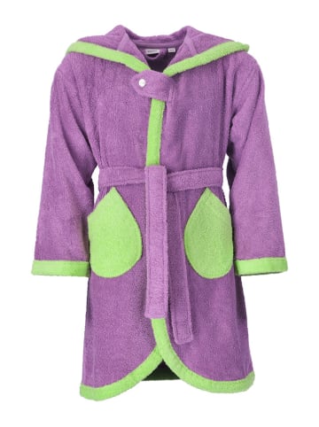 ESPRIT Bademantel ''Little Joy'' in Lila/ Grün