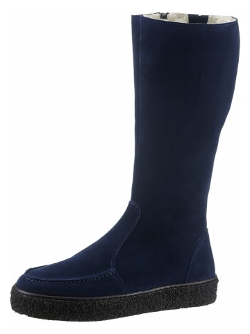 Heine Leren laarzen donkerblauw