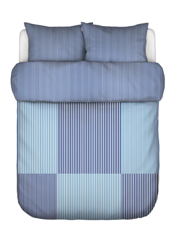 Marc O'Polo Satin-Bettwäsche-Set ''Ellan'' in Blau
