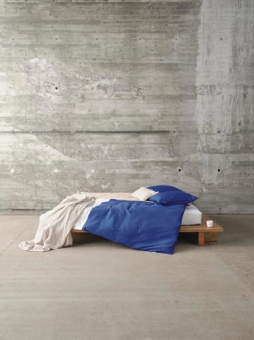 Marc O'Polo Beddengoedset "Ewon" donkerblauw/beige/crème