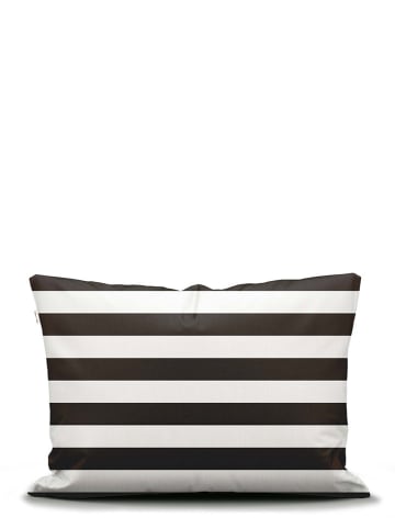 Marc O'Polo Kussenhoes "Sanna" zwart/wit