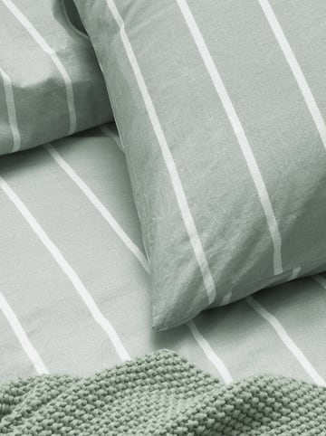 Marc O'Polo Beddengoedset "Torsken" groen/wit