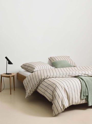 Marc O'Polo Beddengoedset "Torsken" crème/grijs