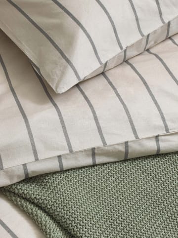 Marc O'Polo Beddengoedset "Torsken" crème/grijs