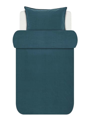 Marc O'Polo Renforcé beddengoedset "Senja" donkerblauw