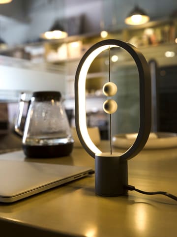 Designnest LED-Tischleuchte ''Heng'' in Grau - (L)24 x (B)15 cm