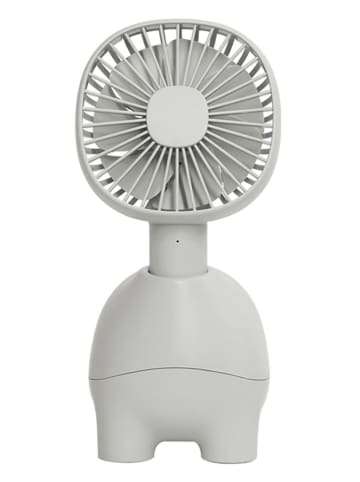 Designnest Tischventilator ''PetFan'' in Grau - (B)12 x (H)14 x (T)5 cm