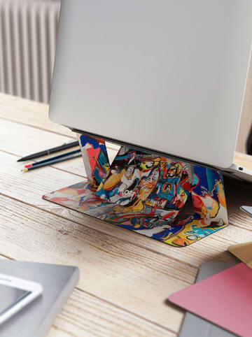 Designnest Laptopständer ''Moft'' in Bunt - (L)22 x (B)17 cm