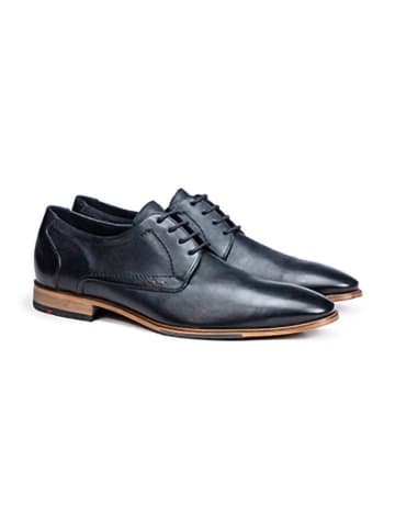 LLOYD Leder-Schnürschuhe "Gabriel" in Dunkelblau