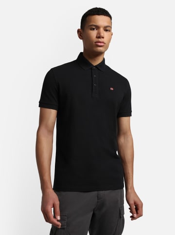 Napapijri Poloshirt "Eolanos" in Schwarz