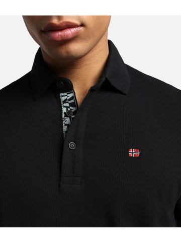 Napapijri Poloshirt "Eolanos" in Schwarz