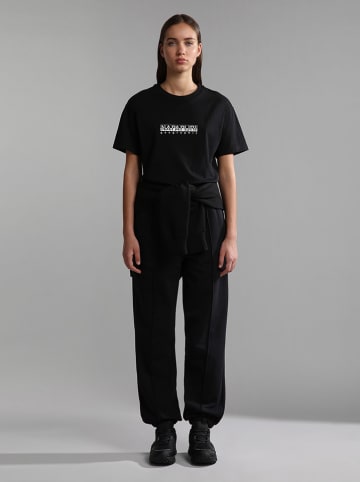 Napapijri Shirt "Box" in Schwarz