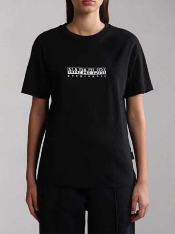 Napapijri Shirt "Box" zwart