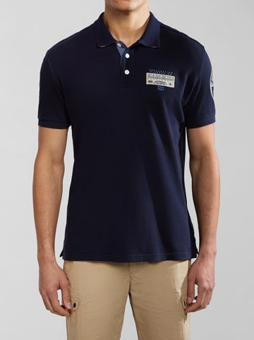 Napapijri Poloshirt "Amundsen" donkerblauw