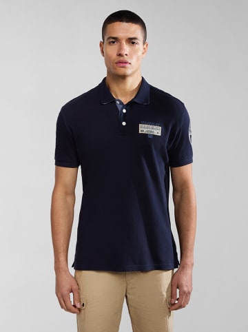 Napapijri Poloshirt "Amundsen" in Dunkelblau