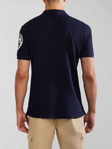 Napapijri Poloshirt "Amundsen" donkerblauw