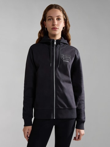 Napapijri Sweatjacke "Ibarra Winter" in Schwarz