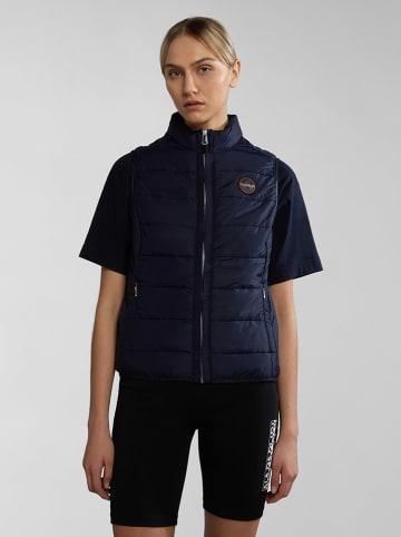 Napapijri Doorgestikte bodywarmer "Acalmar" donkerblauw