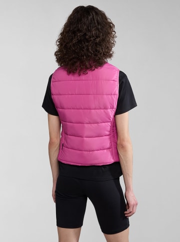 Napapijri Doorgestikte bodywarmer "Acalmar" roze