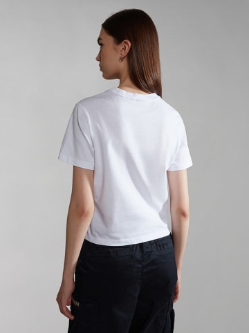 Napapijri Shirt "Box" in Weiß