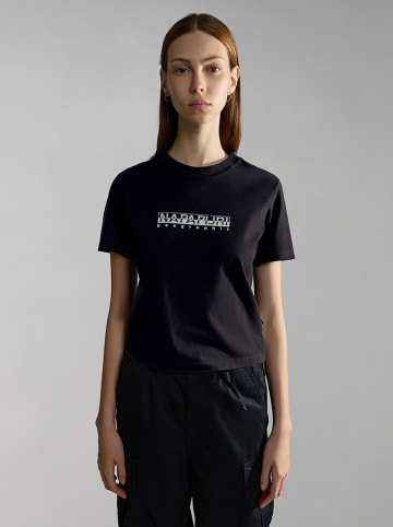 Napapijri Shirt "Box" zwart