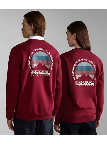 Napapijri Sweatshirt "Telemark" rood