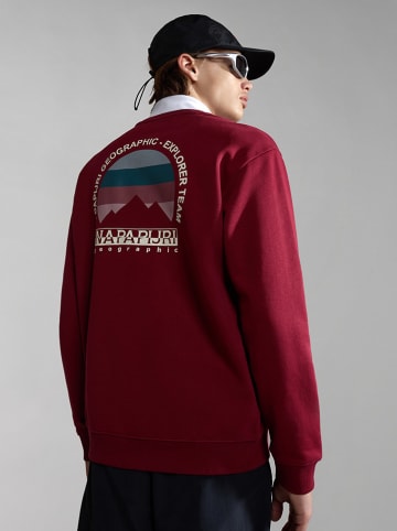 Napapijri Sweatshirt "Telemark" rood