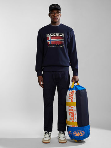Napapijri Sweatshirt "Kreis" in Dunkelblau