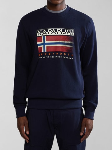 Napapijri Sweatshirt "Kreis" donkerblauw