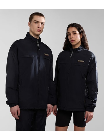 Napapijri Übergangsjacke "Boyd" in Schwarz