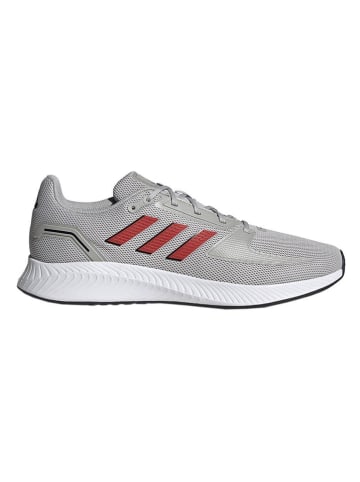adidas Buty "Runfalcon 2.0" w kolorze szaro-czerwonym do biegania
