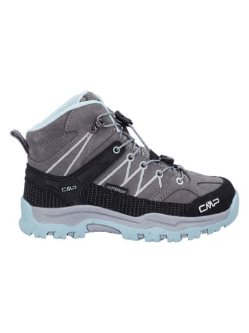 CMP Leder-Wanderboots "Rigel" in Grau/ Hellblau