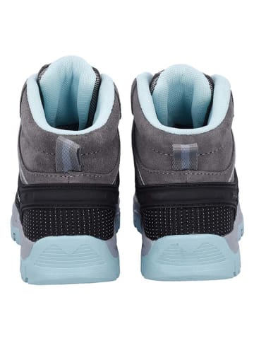 CMP Leder-Wanderboots "Rigel" in Grau/ Hellblau
