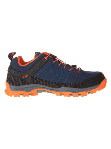 CMP Buty trekkingowe w kolorze granatowo-pomarańczowym