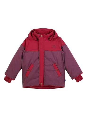 finkid Winterjacke "Koira Ice" in Lila/ Rot